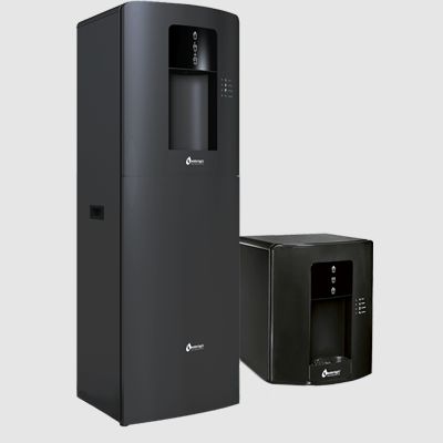 WL3 in-tank UV freestanding and countertop variants shown together